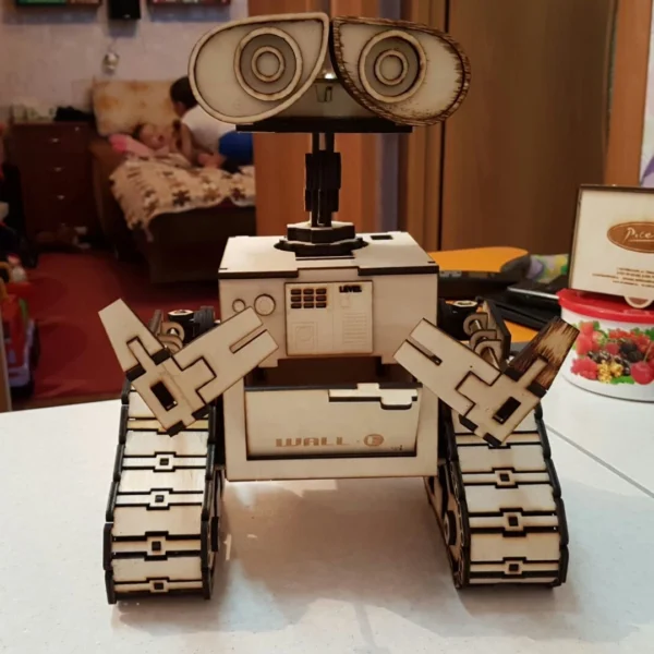 vector para corte laser Robot Wall-E archivo cdr dxf – Cults 3D