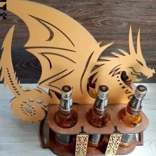 Proyecto CNC y corte LASER – Caja para cerveza de DRAGON