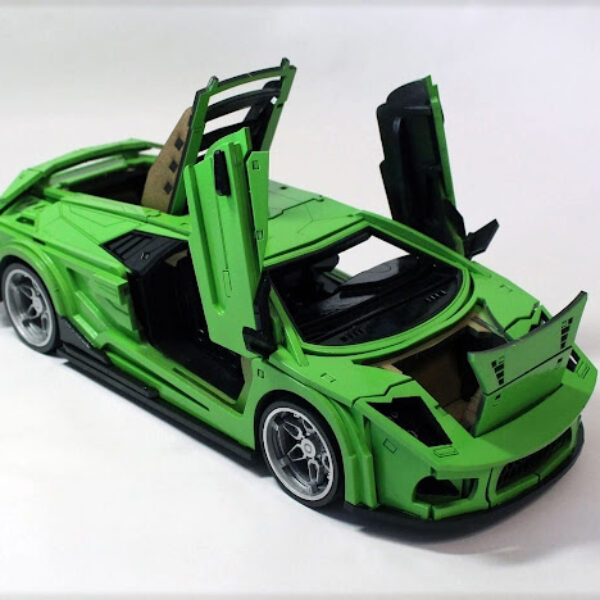 Descarga Vector Lamborghini CNC en Formato DXF y SVG